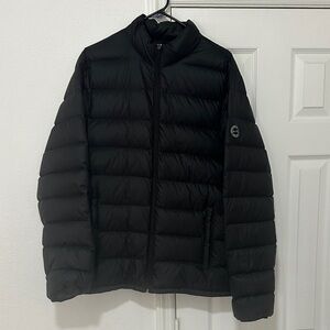 Abercrombie Men's Black Puffer Jacket